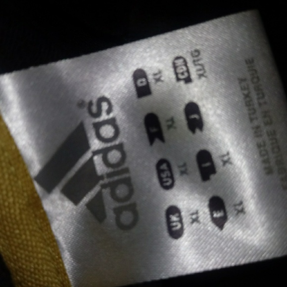 ADIDAS Hoodie Jacket Full Zip Up Sz XL Brown Velvet - Picture 6 of 6